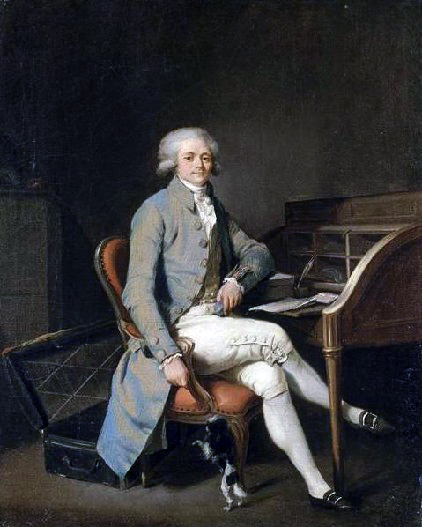 Maximilien Robespierre ca. 1791 by Louis Leopold Boilly 1761-1845 Palais des Beaux-Arts-de Lille
